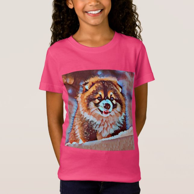 Camiseta Puppies Huskies (Anverso)