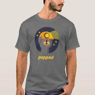 Camiseta PupPod Sólo Insignia de logro