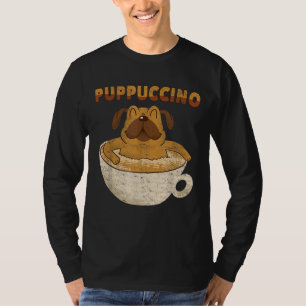 Camiseta Puppuccino - Perro Lover Cappucccino Lover - Café 