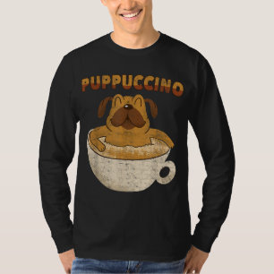 Camiseta Puppuccino - Perro Lover Cappucccino Lover - Café