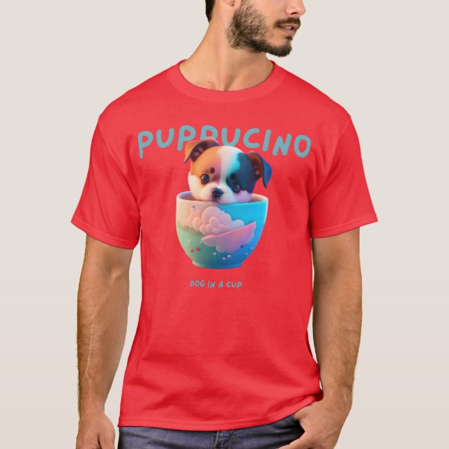 Camiseta Puppuccino vintage (Anverso)