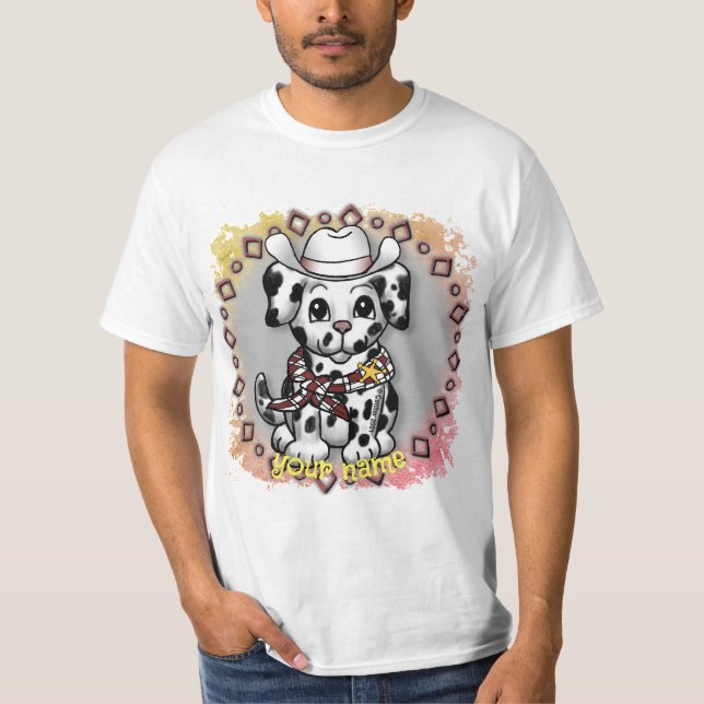 Camiseta Puppy Dog Sheriff (Anverso)