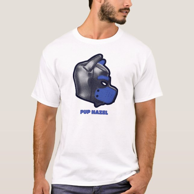 Camiseta Puppy hood blue (Anverso)