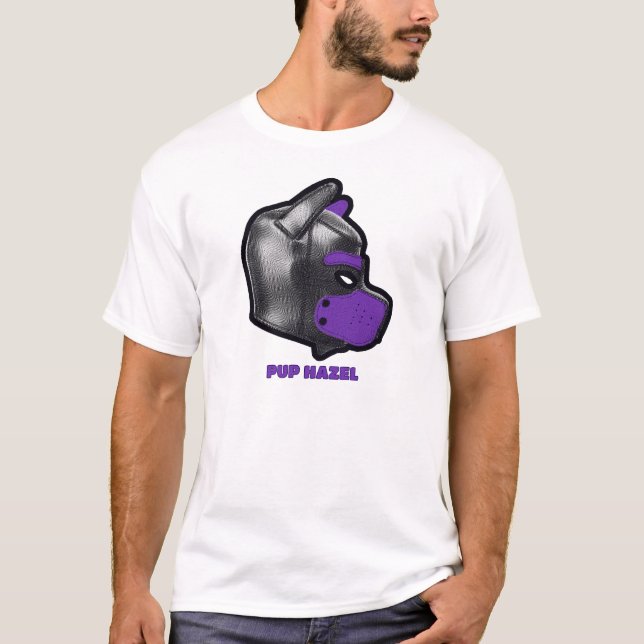 Camiseta Puppy hood Purple (Anverso)