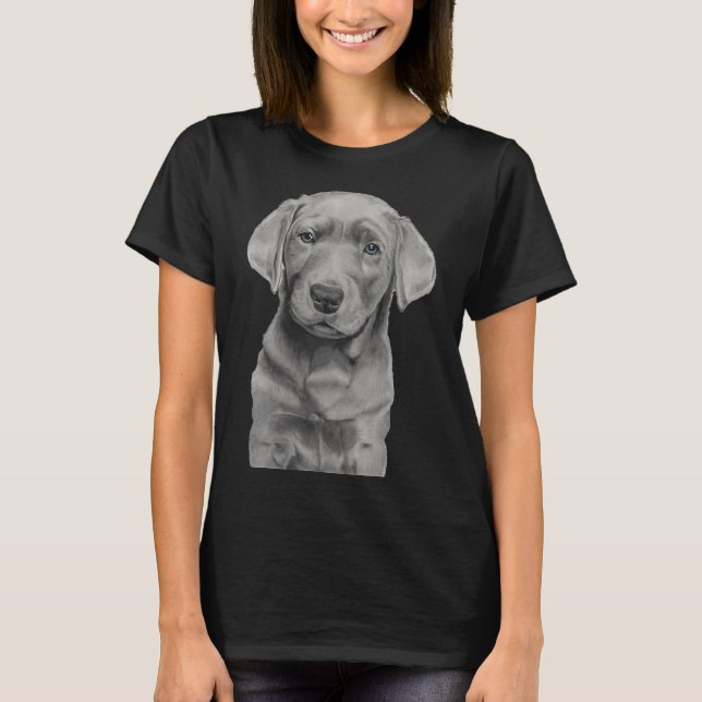 Camiseta Puppy Labrador (Anverso)