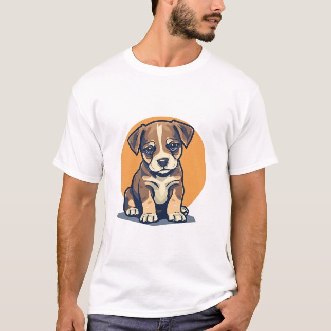 Camiseta Puppy Life T-Shirt | Fun Pet Lover Tee  (Anverso)