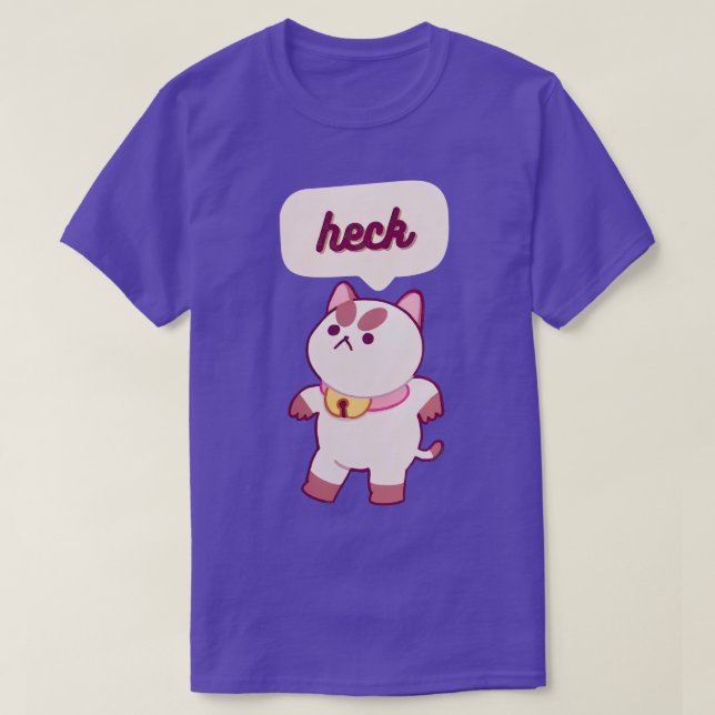 Camiseta Puppycat Swear Heck (Diseño del anverso)