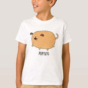 Camiseta Puptato Gracioso Puppy Pun