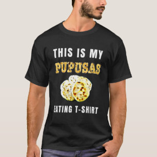 Camiseta Pupusas Amor Salvadoreño Comida El Salvador Gu