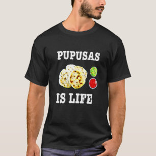 Camiseta Pupusas Comida Salvadoreña Comida El Salvador Guan
