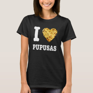 Camiseta Pupusas Comida Salvadoreña El Salvador Guanaco