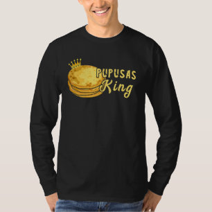 Camiseta Pupusas Rey El Salvador Comida Pupusas Mak