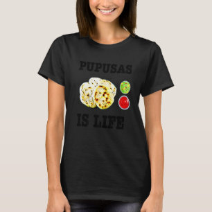 Camiseta Pupusas Salvadoreño Comida Comida El Salvador Gu