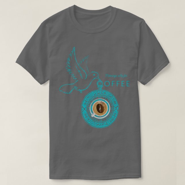 Camiseta pura arabica 13 (Diseño del anverso)