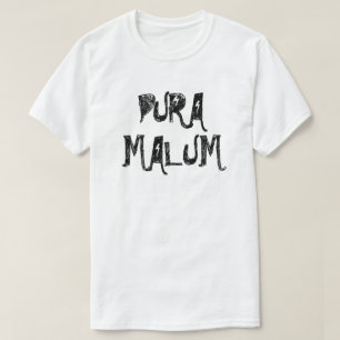 Camiseta Pura malum - maldad pura en latín