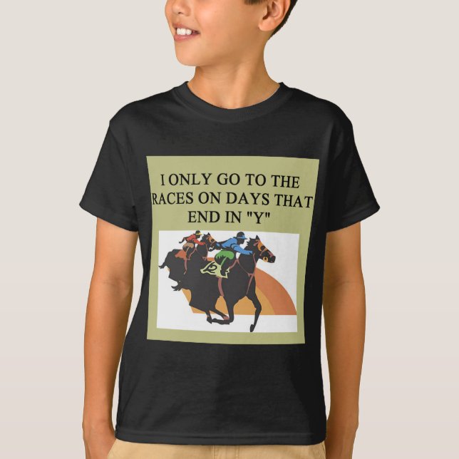 Camiseta pura sangre que compite con a amantes (Anverso)