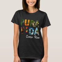 Pura Vida Costa Rica Hombres Niñas Amigas Gift So
