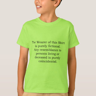 Camiseta Puramente ficticio