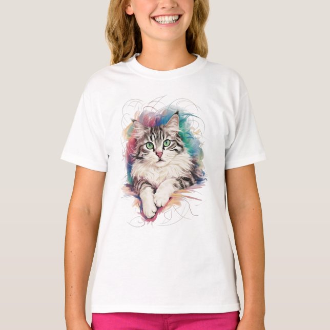 Camiseta Puramente tú: El último amante del gato (Anverso)