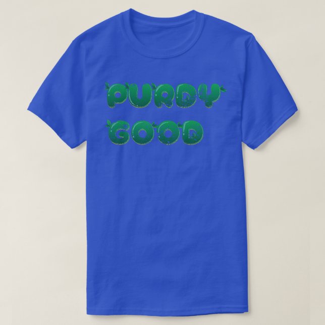 Camiseta Purdy Good Fan Design (Diseño del anverso)