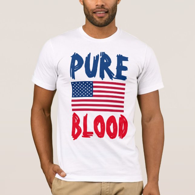 Camiseta PURE BLOOD PATRIOT DAD (ANTI-VAX) T-Shirts (Anverso)