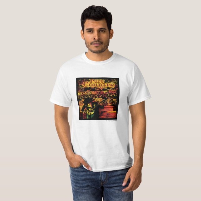 Camiseta "Pure Country" (Anverso completo)