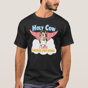 Camiseta Puré de Patata Fresco Santo Cielo Me Encantan las
