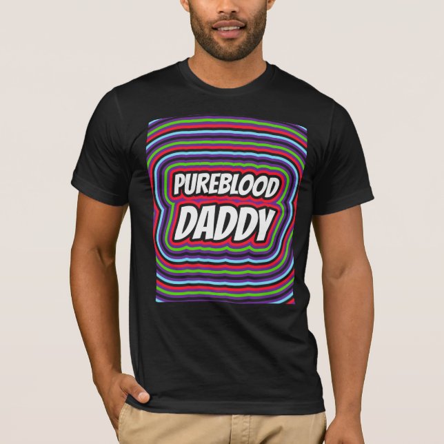CAMISETA PUREBLOOD DAD DADDY MENS T-SHIRTS TETES (Anverso)