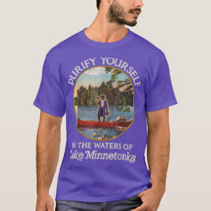 Camiseta Purificar Yoursin en las aguas del lago Minnetonka