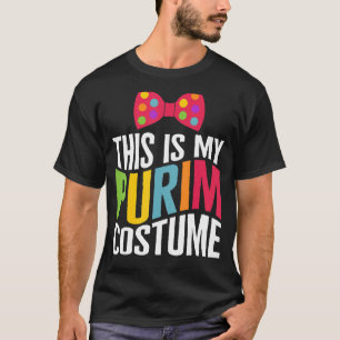 Camiseta Purim Este Es Mi Purim Costume Bow El Coste Judío