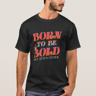 Camiseta Purim Esther Quién Disfraz Celebración Judía Fiest