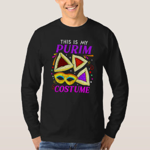 Camiseta Purim Gracioso Este Es Mi Purim Costume Haman Pock