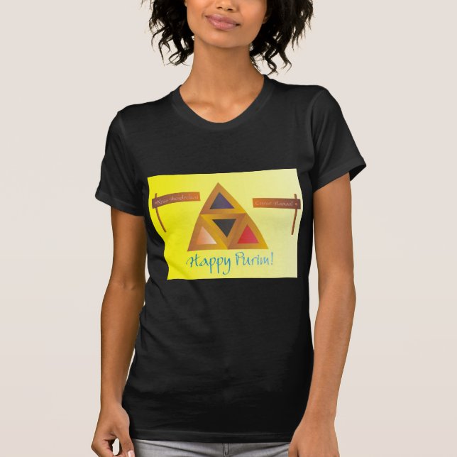 Camiseta Purim Hamantaschen (Anverso)