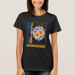 Camiseta Purim No Hoy Haman Hamantash Disfraz Judío Puri
