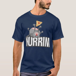 Camiseta Purim para los amantes del gato Ropa de Purim