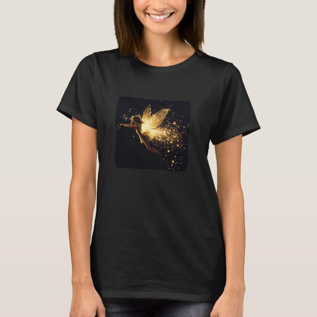 Camiseta Puro Encantamiento con esta Hada de Polvo de Pixie (Anverso)