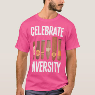 Camiseta Puro Fumando Celebrar Diversidad Divertido Fumador