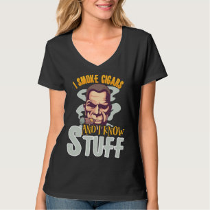 Camiseta Puro Puros Humo Fumando Bourbon Whisky