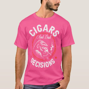 Camiseta Puros Y Malas Decisiones Pequeño Negro