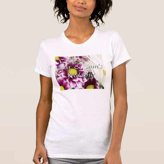 Camiseta Purple Bouquet (Anverso)