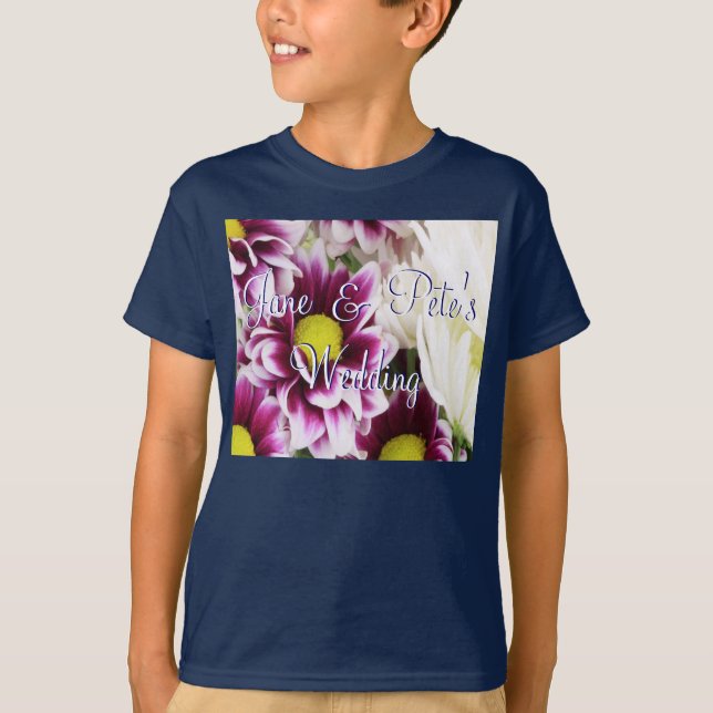 Camiseta Purple Bouquet (Anverso)