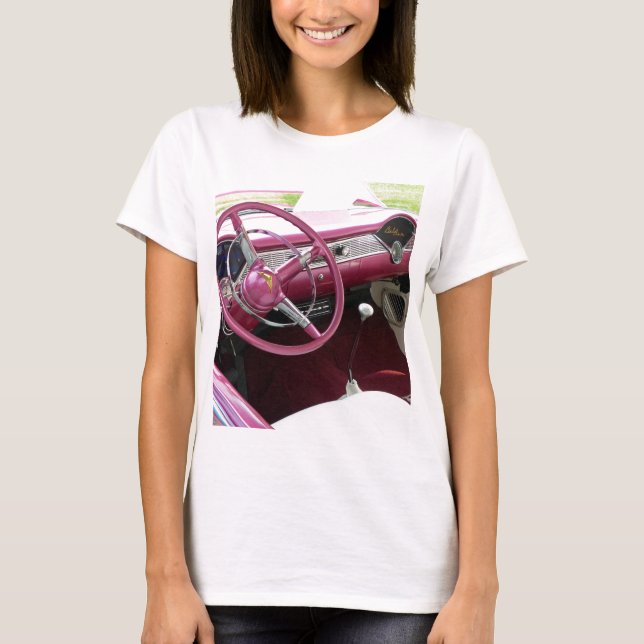 Camiseta Purple Chevy Bel Air (Anverso)