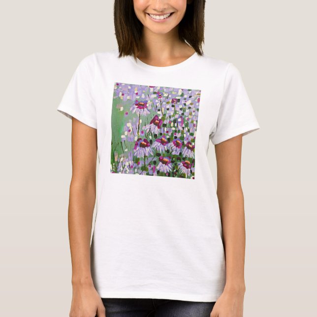 Camiseta Purple coneflowers tee shirt (Anverso)