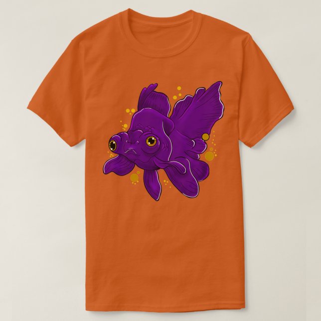 Camiseta Purple Fish Classic TShirt (Diseño del anverso)