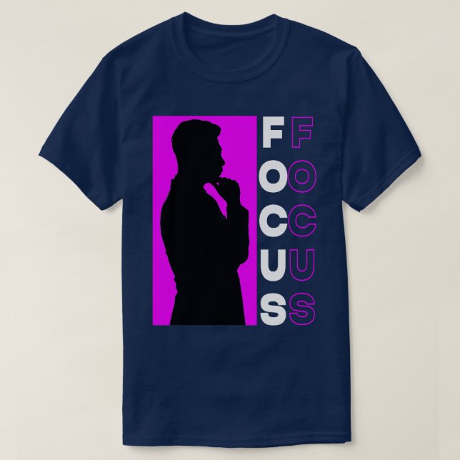 Camiseta Purple Focus (Diseño del anverso)