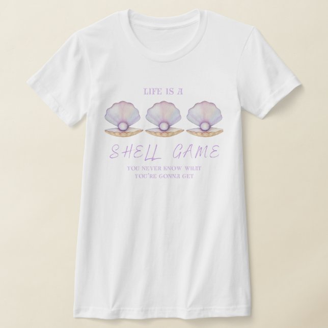 Camiseta Purple Funny Life es un juego ficticio que nunca c (Distribución)