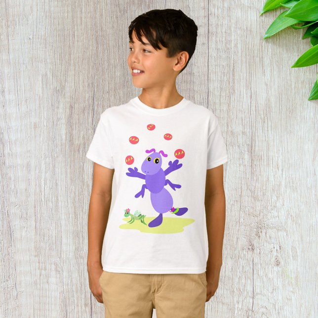 Camiseta Purple Grasshopper Juving Fun Crema (Subido por el creador)