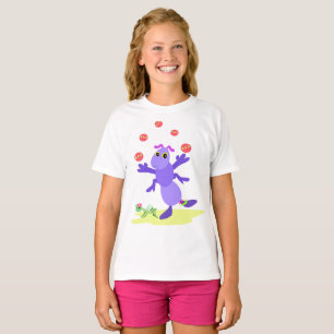 Camiseta Purple Grasshopper Juving Fun Crema