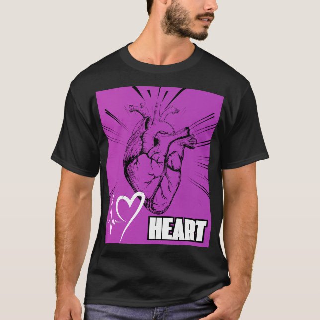 Camiseta Purple Heart Design (Anverso)
