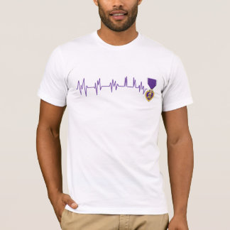 Camiseta Purple Heart U.S. military Heros award